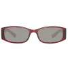 GUESS Damen Butterfly-Sonnenbrille GU7259-55F63 Dark Havana Brown Gradient UV400