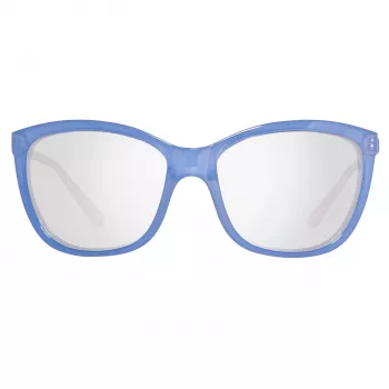 GUESS Damen Butterfly-Sonnenbrille GU7444-5884C Havana Brown Tortoise Acetat-Fassung Braune Gradientengläser 58mm