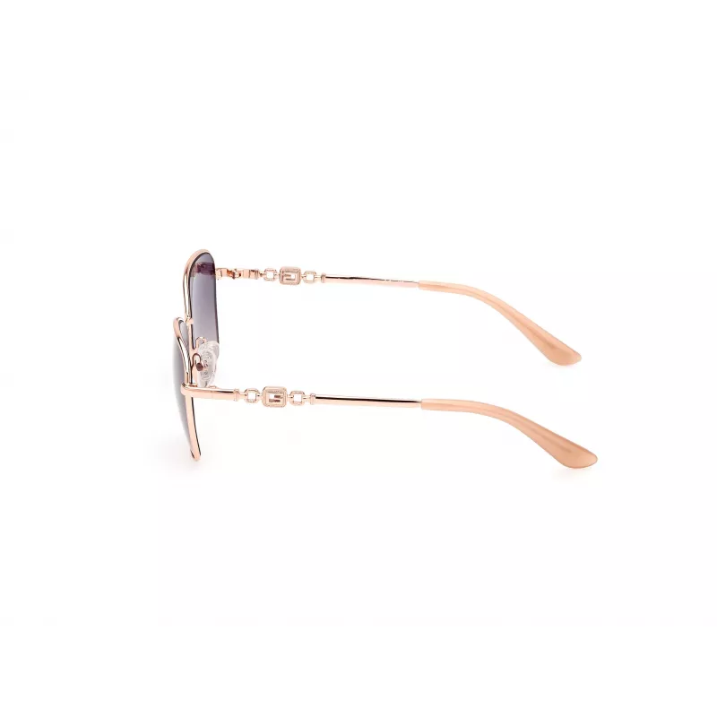 GUESS Damen Butterfly-Sonnenbrille GU7884-5728W - Havanna-Brauner Rahmen mit braunen Gradientengläsern, 57/16/140 mm