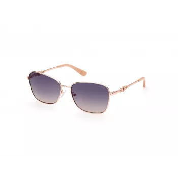 GUESS Damen Butterfly-Sonnenbrille GU7884-5728W - Havanna-Brauner Rahmen mit braunen Gradientengläsern, 57/16/140 mm