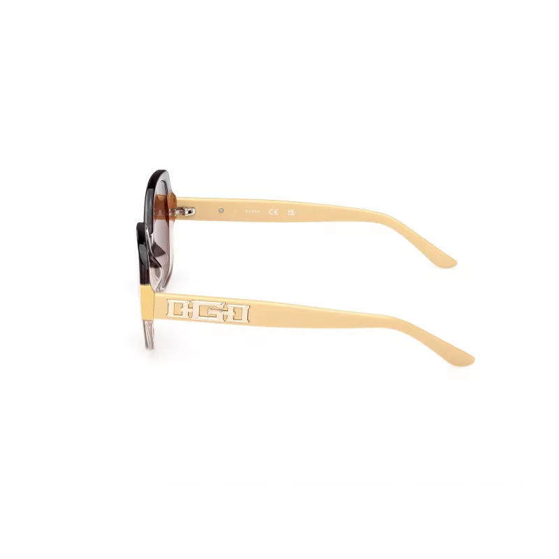 GUESS Damen Butterfly-Sonnenbrille GU7911-5541E Havana Braun Verlauf 55mm