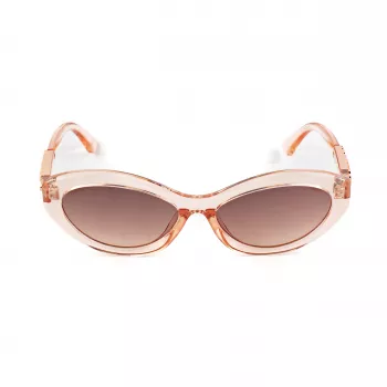 GUESS Damen Katzenaugen-Sonnenbrille GO00070-5572F Havana/Braun