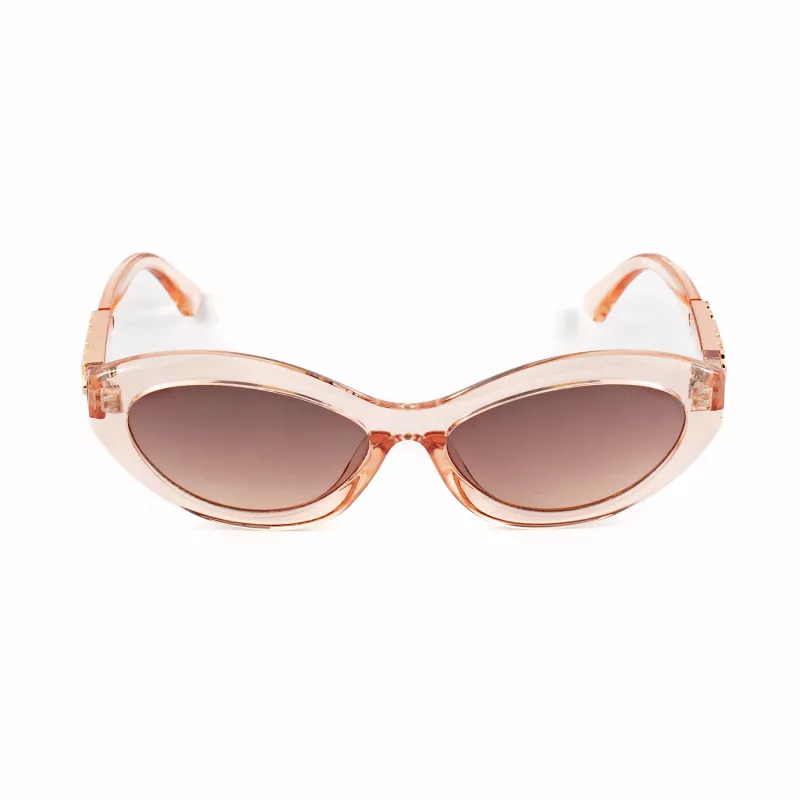 GUESS Damen Katzenaugen-Sonnenbrille GO00070-5572F Havana/Braun
