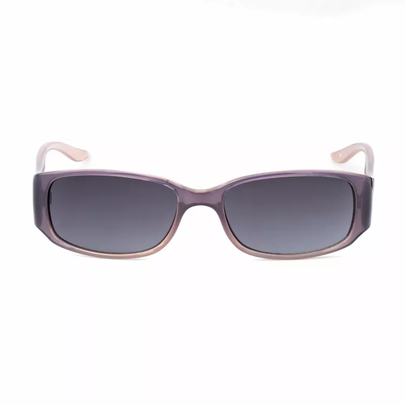 GUESS Damen Cat-Eye-Sonnenbrille GU7121PUCLR35 Lila Klar Acetat 53mm
