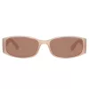 GUESS Damen Cat Eye Sonnenbrille GU7259-55N33 Brown Havana