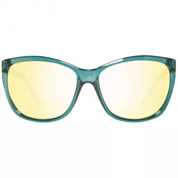 GUESS Damen Cat Eye Sonnenbrille GU7308-60S18 Brown Havana