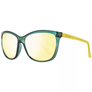 GUESS Damen Cat Eye Sonnenbrille GU7308-60S18 Brown Havana