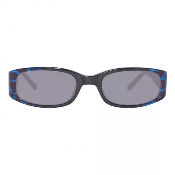 GUESS Damen Cat-Eye-Sonnenbrille GU7435-5192A Shiny Black Gradient Smoke 51mm
