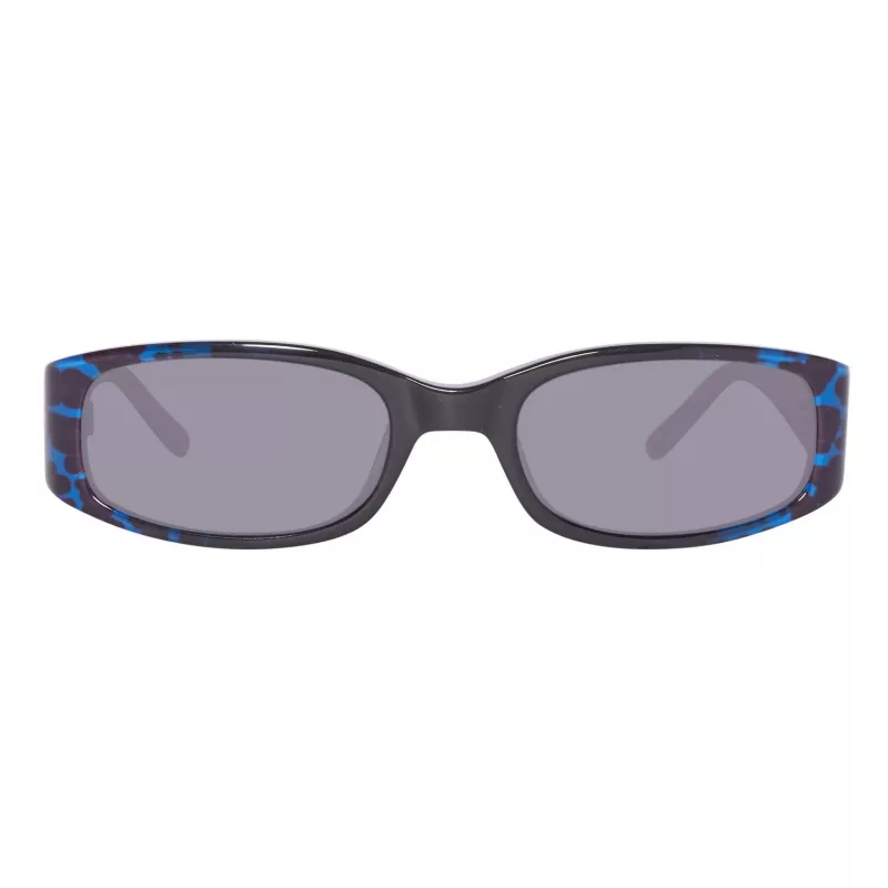 GUESS Damen Cat-Eye-Sonnenbrille GU7435-5192A Shiny Black Gradient Smoke 51mm