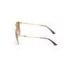 GUESS Damen Cat-Eye-Sonnenbrille GU7743-5957G Havana Braun Verlauf 59mm