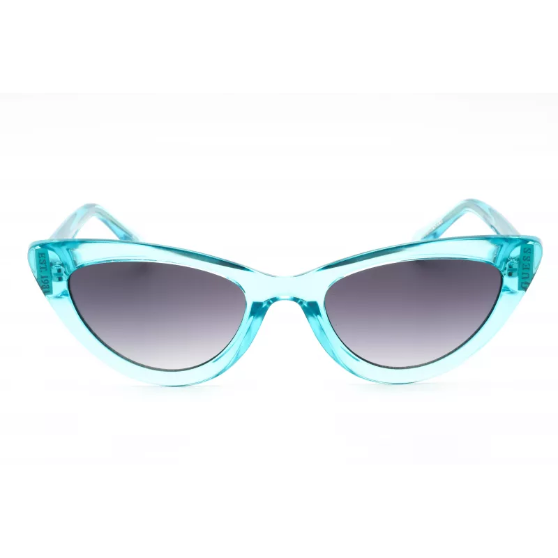 GUESS Damen Cat-Eye-Sonnenbrille GU7811-84B Havana Braun Verlauf 54mm