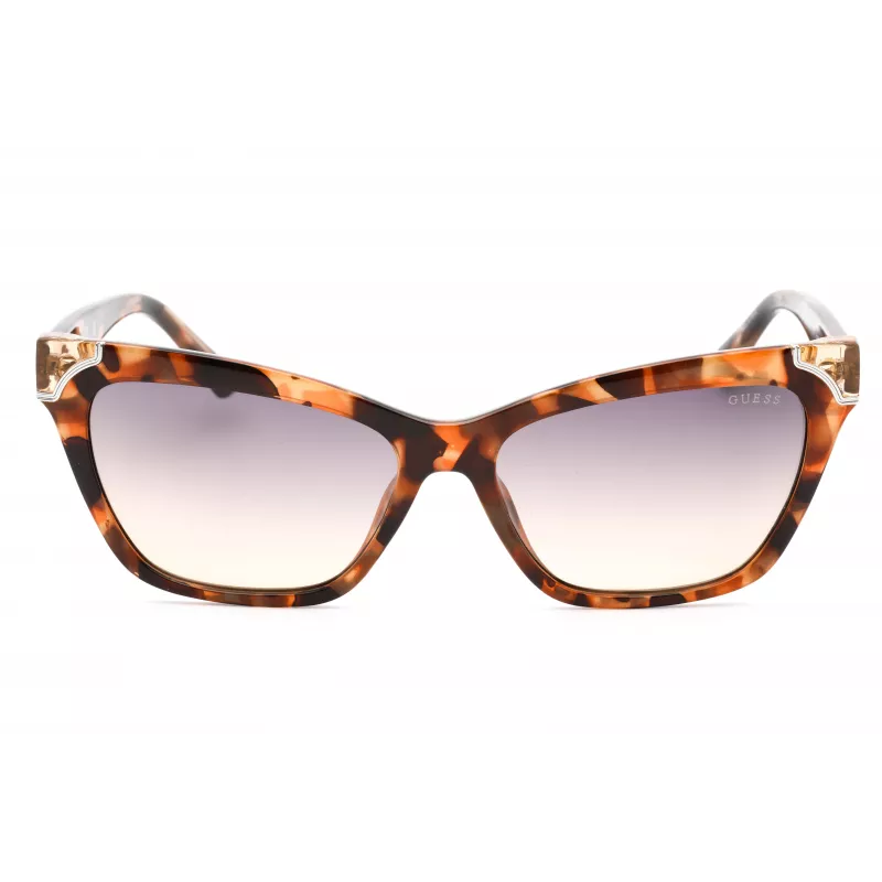 GUESS Damen Cat-Eye-Sonnenbrille GU7840-56B - Brauner Verlauf