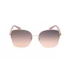 GUESS Damen-Sonnenbrille GF00052-5928B Havana Square Frame Brown Gradient Lens 59mm