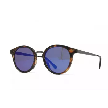 GUESS Damen GF0305-5153X Cat-Eye-Sonnenbrille - Brauner Havana-Acetatrahmen mit braunen Gradientengläsern - 51 mm Glasbreite