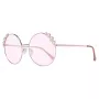GUESS Damen GF0355-28T Katzenaugen-Sonnenbrille - Brauner Schildpatt-Rahmen, Braune Verlaufsgläser, 58 mm