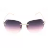 GUESS Damen GF0384-28T Braune Schildpatt-Schmetterlingssonnenbrille, braune Gradientengläser, 61 mm