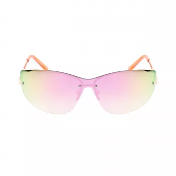 GUESS Damen-Sonnenbrille GO00007-0028T Cat Eye Havana Braun Verlauf 56mm