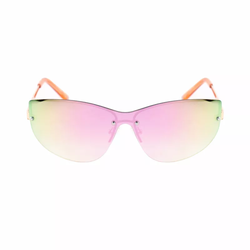 GUESS Damen-Sonnenbrille GO00007-0028T Cat Eye Havana Braun Verlauf 56mm