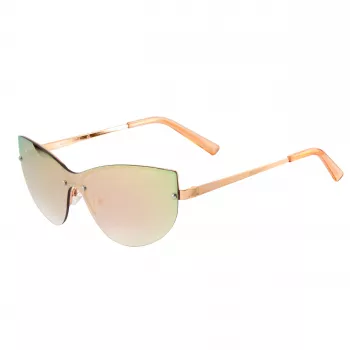 GUESS Damen-Sonnenbrille GO00007-0028T Cat Eye Havana Braun Verlauf 56mm
