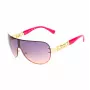 GUESS Damen-Sonnenbrille GO00037-0032U Cat Eye - Schwarzer Rahmen, Graue Verlaufsgläser, UV400