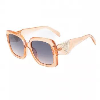 GUESS Damen-Sonnenbrille GO00046-5545W Cat Eye Havana Braun Verlauf 55mm