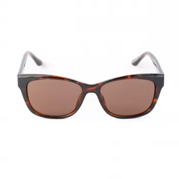 GUESS Damen-Sonnenbrille GU00145-5452E Cat-Eye, Havanna-Gestell, braune Gradientengläser, 54 mm