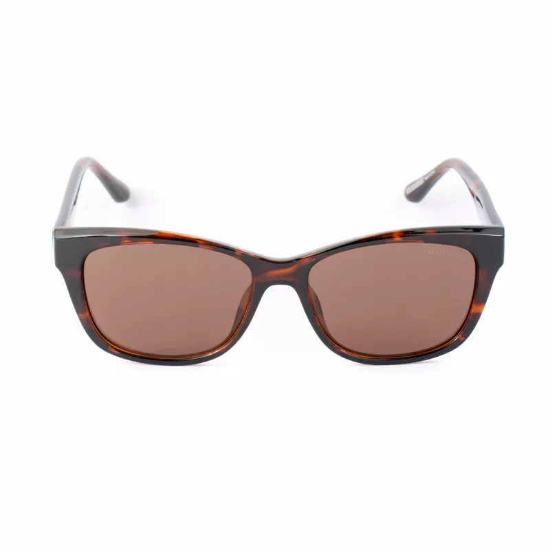 GUESS Damen-Sonnenbrille GU00145-5452E Cat-Eye, Havanna-Gestell, braune Gradientengläser, 54 mm