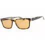 GUESS Damen rechteckige Acetat-Sonnenbrille GU00074-53E Havana Brown Gradient 55mm