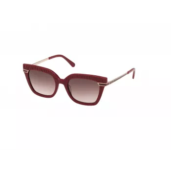 GUESS Damen-Sonnenbrille GF00015-5169T Braun Havana Square Frame