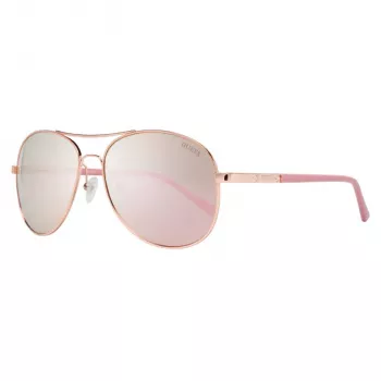 GUESS Damen-Sonnenbrille GF0295-28U Havana Butterfly Acetat-Fassung Braune Verlaufsgläser 60/17/135 mm