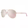 GUESS Damen-Sonnenbrille GF0295-28U Havana Butterfly Acetat-Fassung Braune Verlaufsgläser 60/17/135 mm