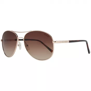Guess Damen-Sonnenbrille GF0295-33F Braun Havana Butterfly 60mm