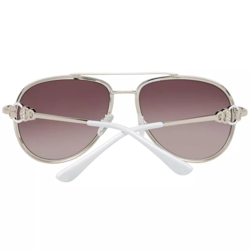 GUESS Damen-Sonnenbrille GF034432F56 - Modischer Rahmen, UV400-Schutz, 56 mm Gläser