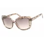 GUESS Damen Sonnenbrille GF0383-45F Butterfly Havana Acetat 57mm