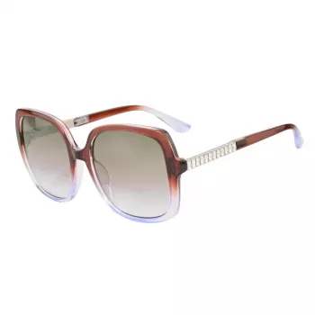 GUESS Damen-Sonnenbrille GF0406-5683Z Havana Braun Butterfly Cat Eye 56mm
