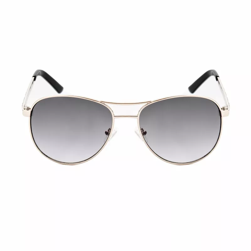Guess Damen-Sonnenbrille GF0408-6132B Havana eckiger Rahmen braun getönte Gläser 61mm