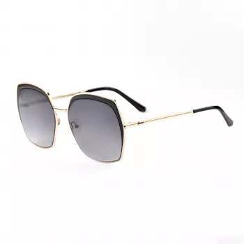 Guess Damen-Sonnenbrille GF0410-5932B Havanna Braun Acetatgestell Braune Verlaufsgläser 59mm