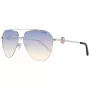 Guess Damen-Sonnenbrille GF6140-32W Gold/Braun Butterfly 62mm