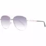 GUESS Damen-Sonnenbrille GF6143-28B Braun Havana Butterfly-Fassung 59mm