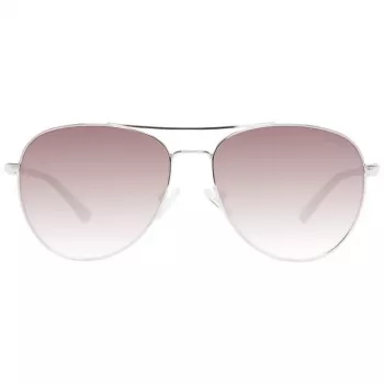 GUESS Damen-Sonnenbrille GF6143-32F Havana Butterfly-Fassung Braune Verlaufsgläser 59mm