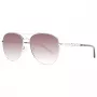 GUESS Damen-Sonnenbrille GF6143-32F Havana Butterfly-Fassung Braune Verlaufsgläser 59mm