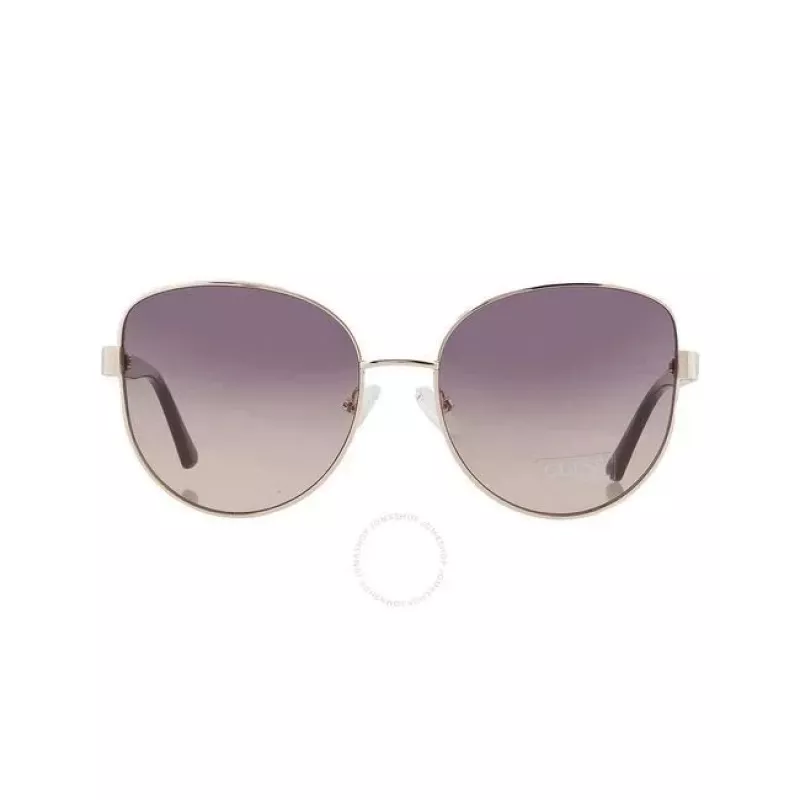 GUESS Damen-Sonnenbrille GF6172-5932B Havana Brown Gradient Butterfly