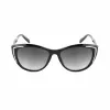 GUESS Damen-Sonnenbrille GO00006-5601B Shiny Black Gradient Smoke 58mm