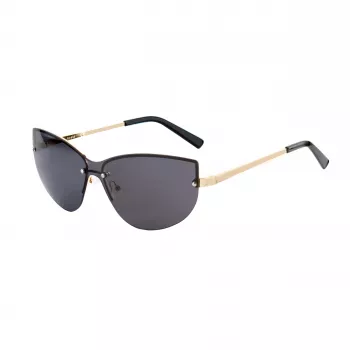 GUESS Damen-Sonnenbrille GO00007-0032A - UV400-Schutz, Polycarbonat-Gläser, Kunststoffrahmen, 140 mm Bügel