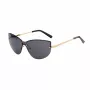 GUESS Damen-Sonnenbrille GO00007-0032A - UV400-Schutz, Polycarbonat-Gläser, Kunststoffrahmen, 140 mm Bügel
