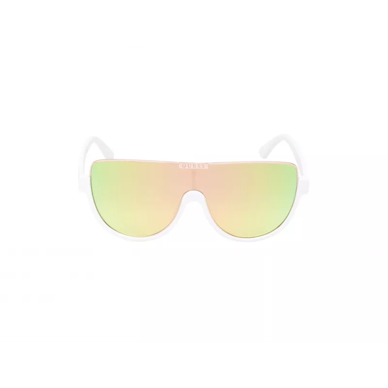 GUESS Damen-Sonnenbrille GO00033-0021B Schwarzer Katzenaugenrahmen Graue Gläser 56mm