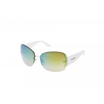 GUESS Damen-Sonnenbrille GO00034-6532X Havana/Schildpatt-Fassung Braune Verlaufsgläser 65 mm