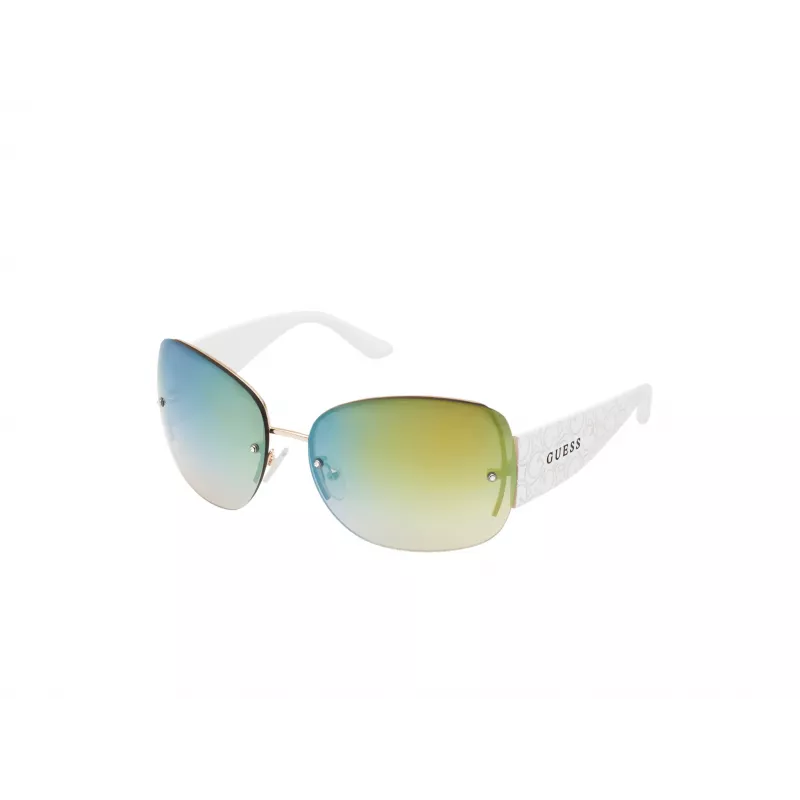 GUESS Damen-Sonnenbrille GO00034-6532X Havana/Schildpatt-Fassung Braune Verlaufsgläser 65 mm