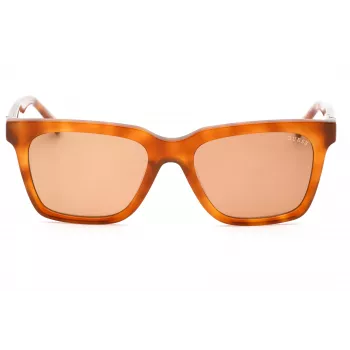 GUESS Damen-Sonnenbrille GU00064-56E Havana/Braun Square Frame 53mm
