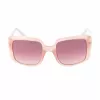GUESS Damen-Sonnenbrille GU00097-5357F Square Shiny Black Gradient Smoke 53mm